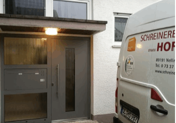 Haustüre erneuern Schreiner